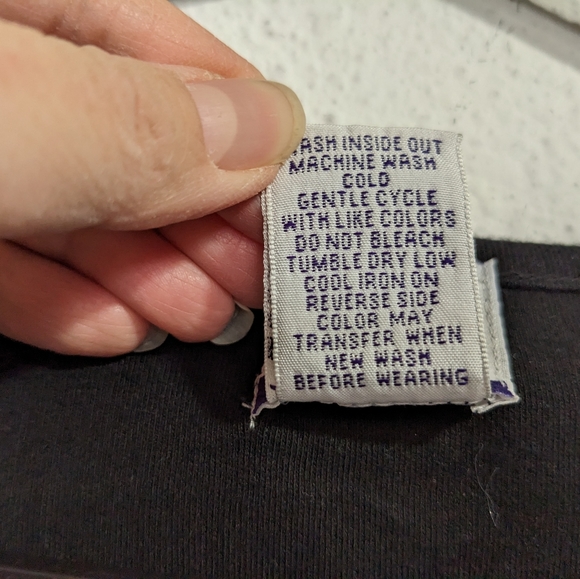 JM Collection Black Short Sleeve Shirt, Scallop Neck and Sleeves Cotton … - Picture 4 of 9